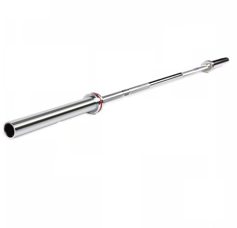Bilanciere Olimpico Professionale per Home Gym - 220 centimetri, Carico Max 320 chilogrammi. Acciaio cromato.