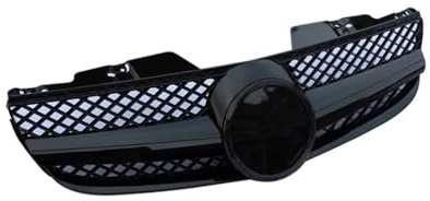 Frontgrill Kühlergrill AMG-Style-Kühlergrill Für Benz Für SL-Klasse R230 SL500 SL550 SL600 2007-2009 schwarz, für Stoßstange und Motorhaube