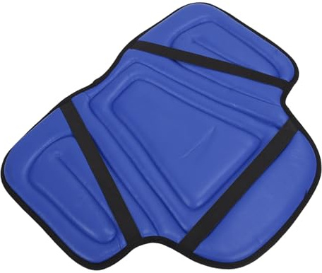 Asixxsix Pferde-Sattelunterlage, Memory-Schaum-Sattelkissen mit Anti-Rutsch-Design für Reitkomfort für Pferde, 22,05 X 17,72 Zoll (Blue)