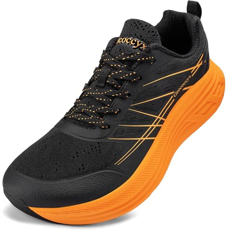 Geococcyx Zapatillas Running Hombre Puntera Ancha Naranja 43 EU