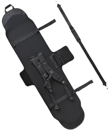 KHASCBNF Sac De Skateboard Etanche Housse de Snowboard avec bandoulière réglable | Sac Voyage for | Étui Rangement for Skis(Length 154cm)
