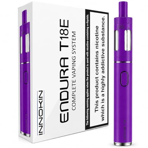 Innokin Endura T18E Kit Shisha Vape -Violeta, Este producto no contiene nicotina ni tabaco