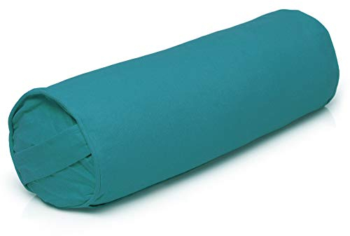 Yogistar Yoga-Bolster Yin - Basic - Rund Petrol