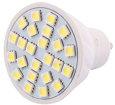 Aexit GU10 SMD 5050 24 LED Energy Energy LED Bulbo bianco AC 110V 3W (5f3757e0fe1a76c4e474c5829f878659)