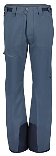 Scott M Ultimate Dryo 10 Pants Blau - Daunen Warme wasserdichte Herren Dryosphere All-Mountain Skihose, Größe XL - Farbe