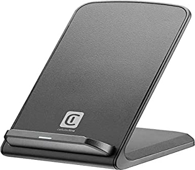 cellularline | EASY STAND | Caricabatterie Wireless 10W con stand | Apple, Samsung e altri Smartphone wireless