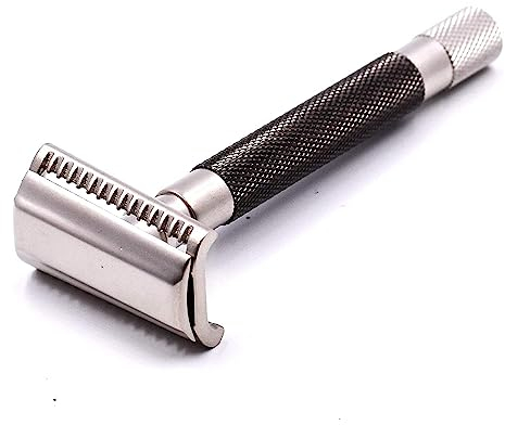 Parker Safety Razor Semi Slant Premium Rasierhobel – Graphit