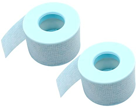 FRCOLOR 2 Rollos Cinta Para Pestañas De Gel De Sílice Cinta Aislante Para Pestañas Suministros Casa