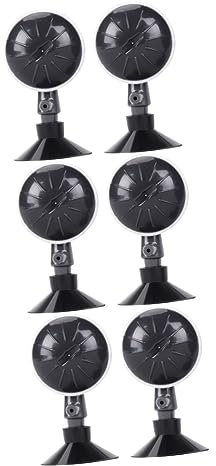 Yardwe 6pièces Pierre à Bulles pour Aquarium Diffuseur Silencieux Pierre Ronde pour Effet De Rideau Le Réservoir à Poissons Accessoire pour Créer des Bulles Votre