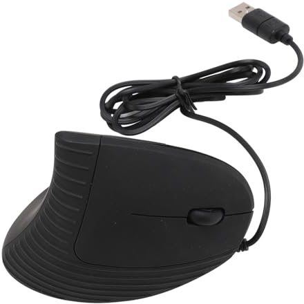 Goshyda Souris Verticale Filaire, 1000 1600 2400 3200 DPI, Souris Ergonomique Réglable pour Droitier, Mise en Veille et Réveil Automatiques, pour Ordinateur Portable et de Bureau