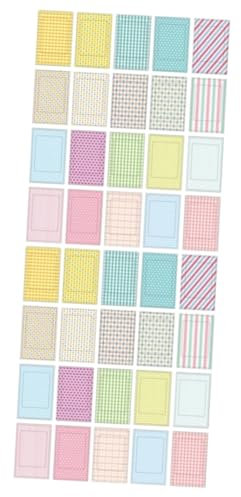 Angoily 12sätze Selbstklebende Fotoaufkleber Dekorative Foto Stickers Für Scrapbooking Und Diy Projekte Niedliche Muster Für Kreative Bastelideen Bunte Designs Für Erwachsene