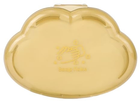 Docolor 50 hojas de jabón para viajes, jabón portátil, mini jabón de papel para viajes, para aventuras, camping, exteriores, viajes (amarillo)