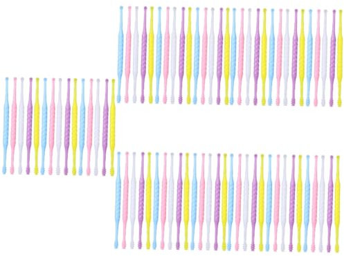 minkissy 100 Stück Ohrenschmalzreiniger Elektrische Ohrenschmalzentfernung Ohrpickel Werkzeug Ohrenschmalz Spiralentferner Ohrlochreiniger Ohrenreinigungswerkzeug Ohrlöffel