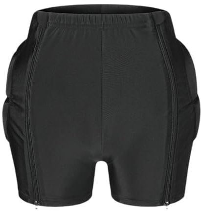 F Fityle Shorts per Bambini Pantaloncini Imbottiti protettivi Pantaloni da Crash Crash per Pattinaggio in Linea Che manterne Lo Snowboard Snowboard, XS