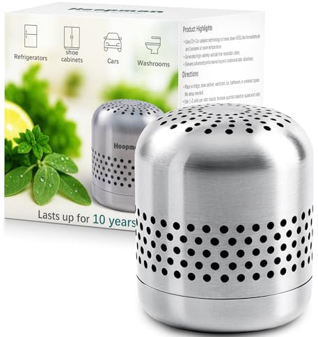 Hoopmon Fridge Deodorizer, Up to 10 Years, Refrigerator Odor Eliminator