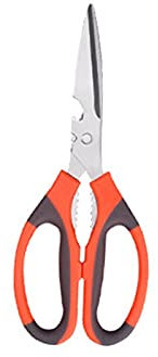 ZONSHJDKR Tijeras Tijeras for Ensalada, Tijeras domésticas, aptas for Cocina, hogar y Hechas a Mano, Material: PP, Acero Inoxidable, plástico