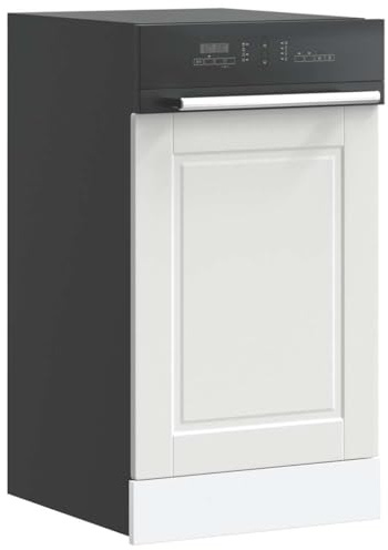 Qnhdfrt Porto - Pannello frontale per lavastoviglie, 45 x 1,5 x 67 cm, in legno per lavastoviglie, robusto, facile da pulire, design senza tempo