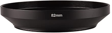 Paraluce in metallo grandangolare da 39 mm, 40,5 mm, 43 mm, 46 mm, 49 mm, 52 mm, 55 mm, 58 mm, 62 mm, 72 mm, 77 mm, 82 mm, cappuccio per protezione