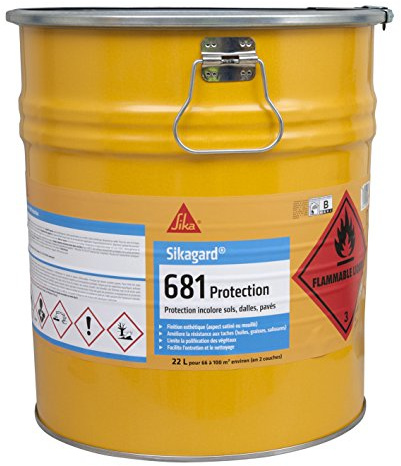 Sikagard 681 protección, Protección suelos, losas pavimentadas, 22L, Transparente