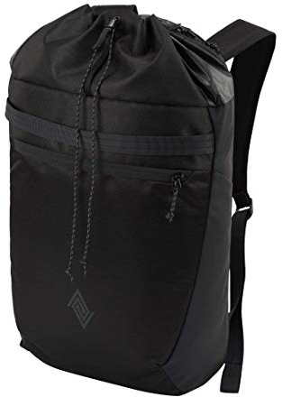 Nitro Fuse Rucksack leichter modischer Daypack exklusiver Side &Toploader in Gymbag Optik , Black Out, 44x29x20cm / 24L