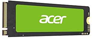 acer FA100 PCIe 3.0 NVMe SSD 1 to : Vitesse de Lecture Jusqu’à 3300 Mo/s, Disque Dur Interne Gen3x4 M.2 2280 avec HMB et SLC – Disque SSD de Jeu pour Ordinateur Portable/de Bureau