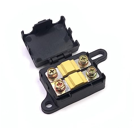 JADERY AD197 2-Wege-Ans-Midi-Mini-Anl-AFS-Sicherungshalter (Color : No Fuse Included)