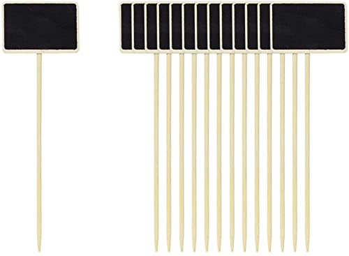 XYWHPGV 14pcs Mini Tafeln Schilder mit Staffelei Ständer Holz Rechteck Tafel Tag für Geburtstagsfeier Message Board Schilder Preisschild Message(7316a 2d79c f5a2d 3cb7a 43a44 d177c