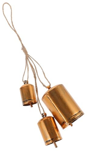 LIFKOME Vintage Kuhglocke Rustikales Hängedekor Mit Nostalgischem Für Garten Und Festlichkeiten Langlebig Und Dekorativ