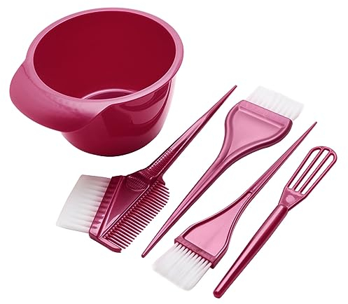 MERRYHAPY Professionelles Haarfärbeset Mit Farbmischschale Pinsel Kamm Und Mischwerkzeug Aus Hochwertigem Für Salon Heimgebrauch Sicheres Diy Haarfärben Langlebig Und Komplett