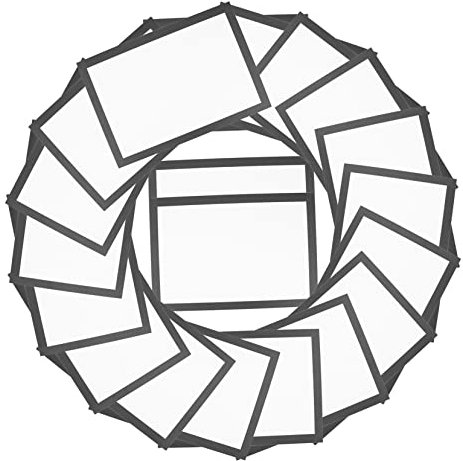 CORHAD 20blätter Zeichenpapier Mit Buntem Rahmen Stabile Malpapier Kindersicheres Bastelpapier Für Jungen Und Mädchen Zum Malen Und Basteln