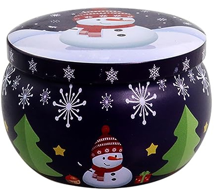Xchon Holiday Candle Tins with Candle Jars for Making Candle, Arts &, Storage, Gifts Empty Christmas Candle Jars