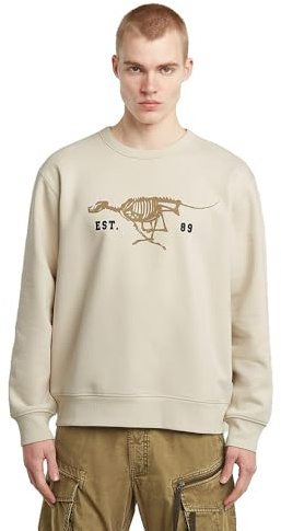 G-Star Herren Running Dog Back Gr R Sw Sweater