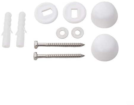 Kit di fissaggio a pavimento per WC o bidet, collegamento sicuro, facile smontaggio, applicazione