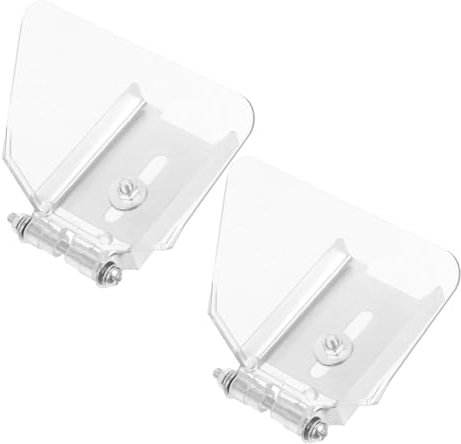 NUOBESTY Protection Oculaire pour Meuleuse D’établi, Remplacement de Protection de Banc, Acier Inoxydable et Abs, Stable, Solide, Accessoires de Fixation
