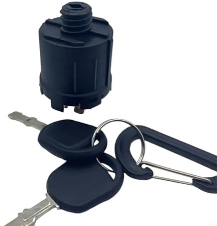 Advokingtap Interruptor de encendido para cortacésped con llave compatible con 430-342, 578261701, adecuado para equipos eléctricos al aire libre