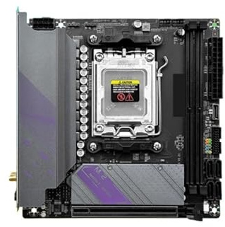 AM5 Motherboard supports AMDRyzen 7000 series CPU processors DDR5 dual channel Memory RA-M ITX B650i Night Devil