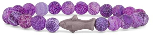 Fahlo Shark Tracking Bracelet, Coral Reef Violet