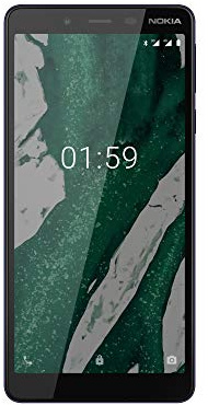 Nokia 1 Plus - Smartphone Débloqué 4G (Ecran : 5,45 pouces - 8Go ROM - 1Go RAM - Dual SIM ou Nano + MicroSD - Android One Pie 9.0) Bleu