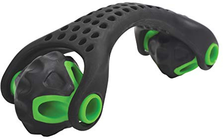 Schildkröt fitnessroller för kropp, självmassage, Fascia Scooter, 2 hjul med strängsprutningar Ø 55 mm, mot spänningar, 960150