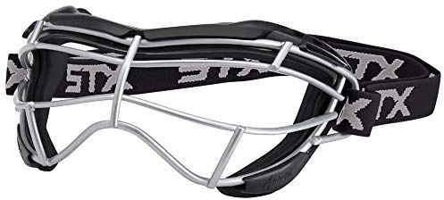 STX Lacrosse Focus-S Goggle, Svart/Svart