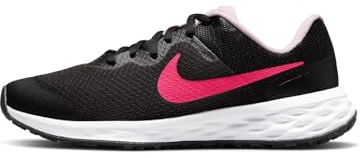 Nike Revolution 6 NN, Scarpe da Corsa, Black/Hyper Pink/Pin, 36.5 EU