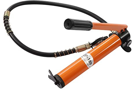 Pompa idraulica manuale CP-180 70Mpa Pompa manuale idraulica con un tubo dell'olio ad alta pressione (1m/3.3ft) strumento idraulico