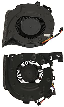 Ventilateur de Refroidissement pour Ordinateur Portable, Connecteur D'alimentation Rapide 4 Broches Sps L20335 001 Connexion Facile pour 15 CX 15CX CX0060TX TPN C133 CPU et GPU (Processeur+GPU)