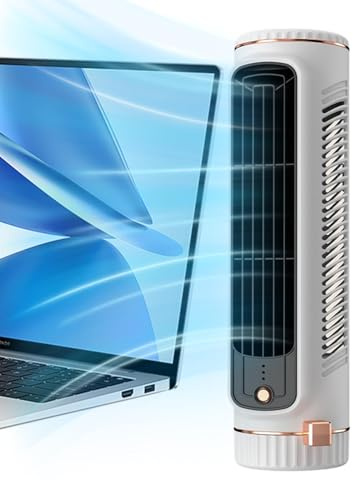 Aire Acondicionado Portatil - Ventilador USB con Mando Distancia | Enfriador de Aire Silencioso con Mando Distancia | Aire Acondicionado Enfriador de Aire Silencioso
