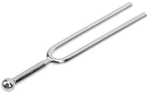 JOINPAYA Professionelle 440-hz Stimmgabel aus Edelstahl Rundes Design Kompakt für Violine und Bratsche Stimmgerät Musikinstrument Zubehör
