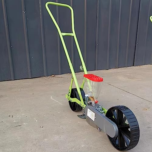 Esparcidor manual de semillas para una siembra eficiente de cacahuetes, maíz y frijoles, sembrador caminante fácil de usar para cultivo en el patio trasero y siembra de semillas pequeñas
