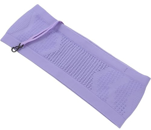 PAMINGONO Elastischer Laufgürtel für Herren Atmungsaktive Schützende Bauchtasche für Handy und Pass Leichte Sichere Hüfttasche für Outdoor Sportarten Wie Joggen Wandern und Radfahren