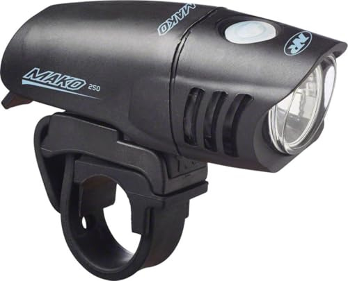 NiteRider Mako 250 Bicycle light, Black, Water resistant