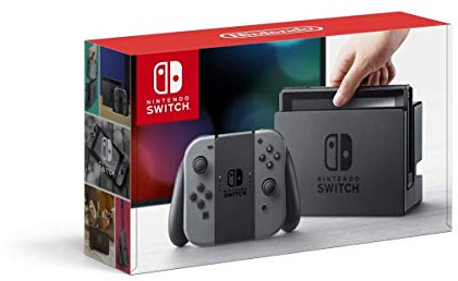 Nintendo Switch Console Gray Joy-Con (Renewed)