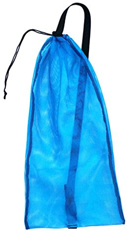 Perfeclan Netzbeutel Netztasche für Tauchen, Schnorcheln, Schwimmen oder Sonstiges Wassersport, Blau